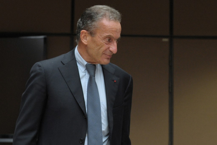 Henri Proglio à Paris, le 22 octobre 2014. ( AFP / ERIC PIERMONT )