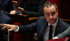 Sébastien Lecornu à Paris, le 31 mars 2026. ( AFP / ANNE-CHRISTINE POUJOULAT )