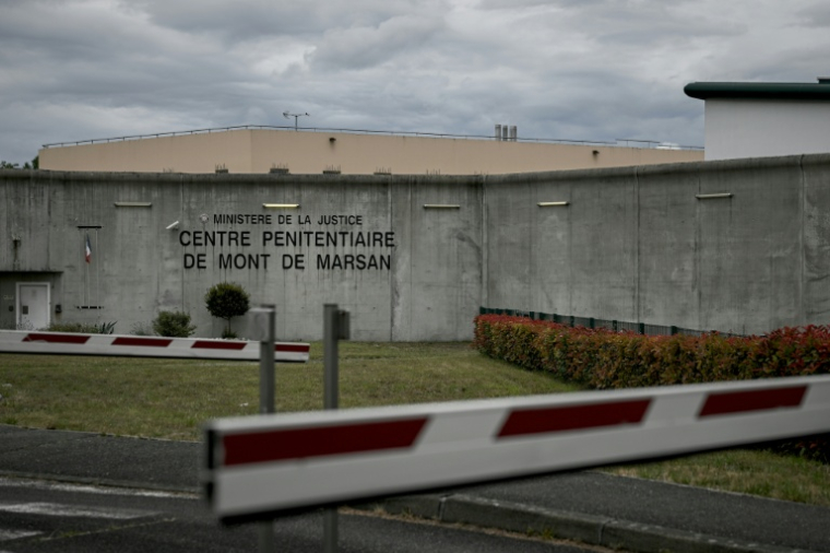 Le centre pénitentiaire de Mont-de-Marsan où Jérôme B., le suspect du meurtre présumé de la collégienne Lyhanna, est détenu à l'isolement, le 10 juin 2026 dans les Landes ( AFP / Philippe LOPEZ )