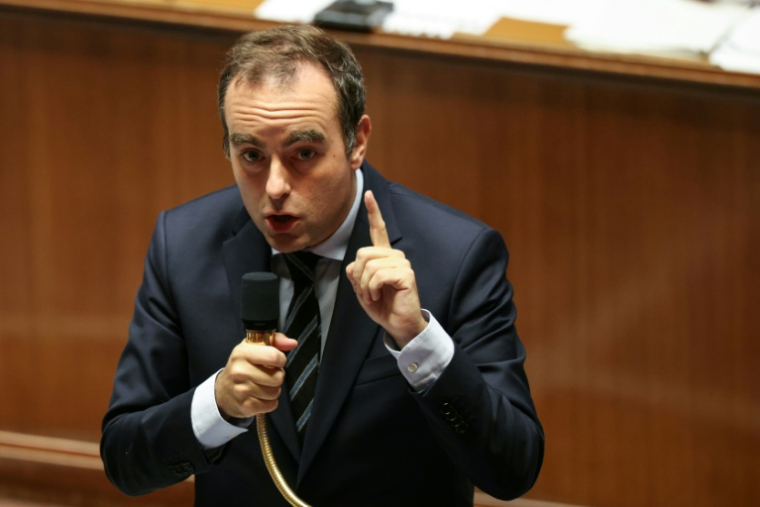 Le Premier ministre Sébastien Lecornu le 15 octobre 2025 à l'Assemblée nationale à Paris ( AFP / Alain JOCARD )