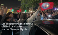 C1: les supporters du PSG entre "joie et de fierté" après la qualification en finale