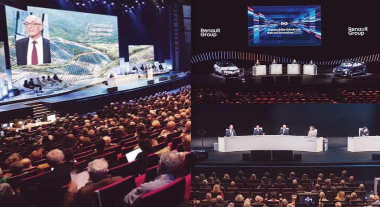 Air Liquide, Renault et L'Oréal soignent particulièrement leurs relations actionnaires. (© Air Liquide/Renault/L'Oréal/A. Buu)