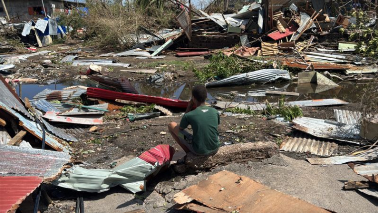 Conséquences du passage du cyclone Chido à Mayotte