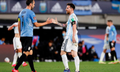 Lionel Messi salué par un de ses meilleurs adversaires