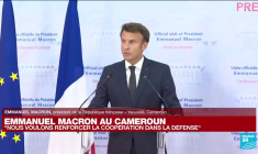 Emmanuel Macron au Cameroun : "nous voulons renforcer la coopération dans la défense"