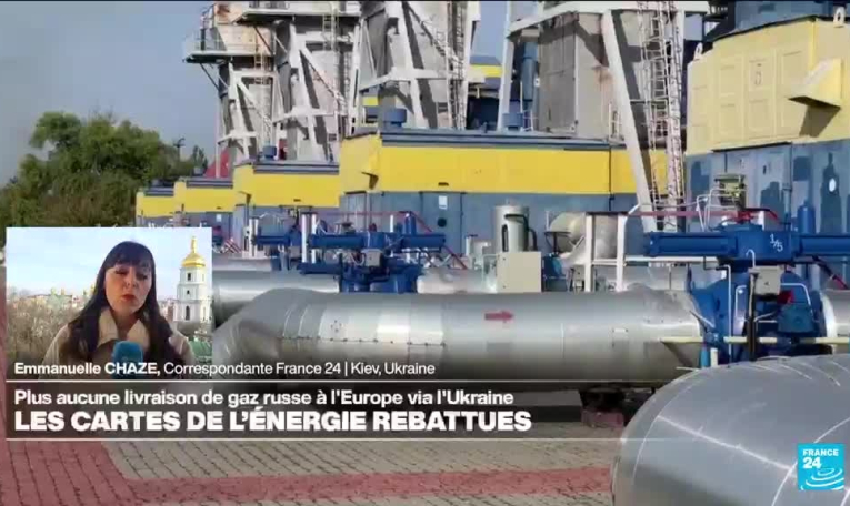 Fin du transit du gaz russe à l’Europe : Kiev "refuse de financer la guerre russe contre l'Ukraine"
