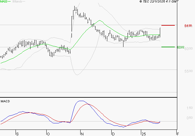 BIC : L'analyse ne suggère pas de baisse à moyen terme