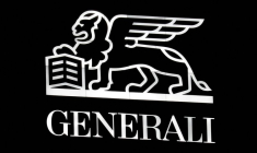 Le logo de Generali est visible sur la tour de la compagnie dans le quartier CityLife de Milan. /Photo d'archives/REUTERS