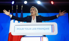 FRANCE 2022: BATTUE, LE PEN REVENDIQUE LA "VICTOIRE" DES IDÉES ET SE TOURNE VERS LES LÉGISLATIVES