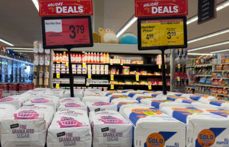 Les produits de Thanksgiving en vente dans les supermarchés californiens