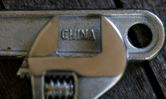 Les exportations chinoises ont reculé de 1,1% sur un an en octobre, baissant pour la première fois depuis février ( GETTY IMAGES NORTH AMERICA / JUSTIN SULLIVAN )