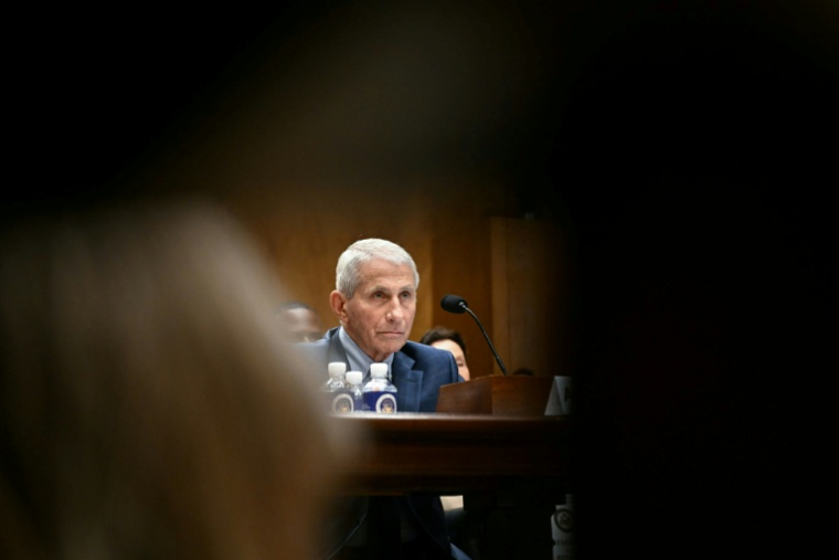 Anthony Fauci lors de son audition par une commission du Sénat américain, à Washington DC, le 29 juillet 2026 ( AFP / Alex WROBLEWSKI )