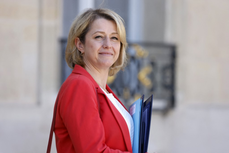 Barbara Pompili à Paris, le 11 mai 2022. ( AFP / LUDOVIC MARIN )