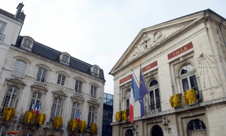 La mairie de Bourg-en-Bresse le 16 décembre 2013 ( AFP / PHILIPPE DESMAZES )