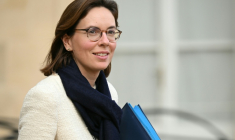La nouvelle présidente de la Cour des comptes, Amélie de Montchalin, le 11 février 2026 devant l'Elysée, à Paris ( AFP / Bertrand GUAY )