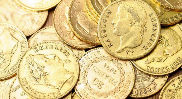 La plupart des pièces d'or n'ont plus de cours légal mais un prix de référence est calculé par CPoR. (© Adobestock)