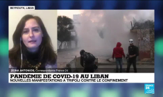 Pandémie de Covid-19 au Liban : nouvelles manifestations à Tripoli contre le confinement