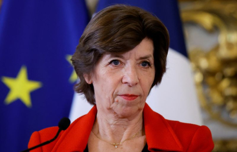 La ministre française des Affaires étrangères Catherine Colonna