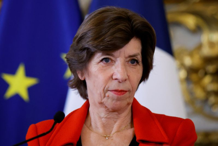La ministre française des Affaires étrangères Catherine Colonna