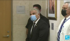 Conflit Israël / Palestine : rare rencontre entre Benny Gantz et Mahmoud Abbas