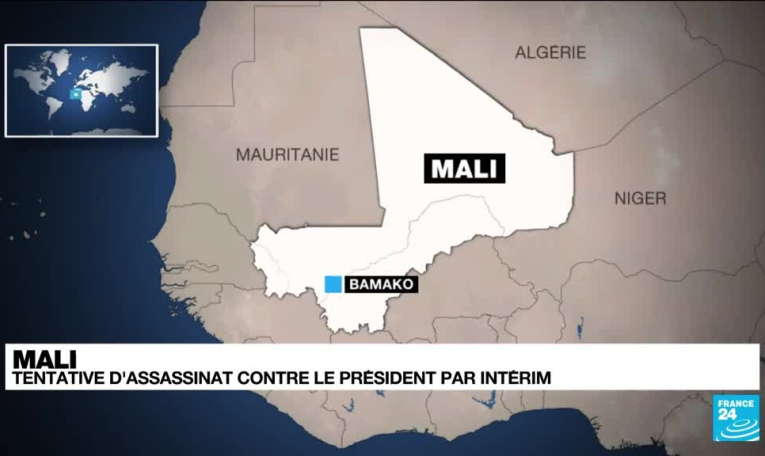 Mali : tentative d'assassinat contre le président par intérim