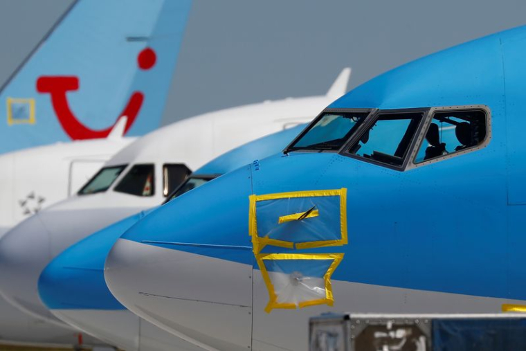 Un avion TUI à l'aéroport Zaventem de Bruxelles
