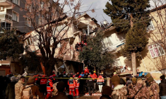 Opérations de sauvetage après le dernier tremblement de terre dans la province de Hatay, en Turquie