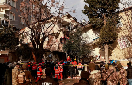 Opérations de sauvetage après le dernier tremblement de terre dans la province de Hatay, en Turquie