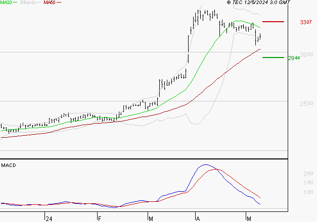 RUBIS : Une consolidation vers les supports est probable