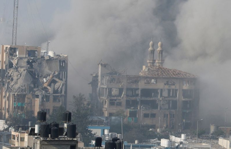 Une frappe israélienne à Gaza