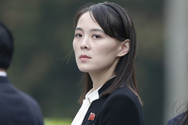 Kim Yo Jong, la sœur cadette du dirigeant nord-coréen Kim Jong Un, à Hanoï le 2 mars 2019 ( POOL / JORGE SILVA )