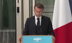 Macron appelle à une reconnaissance commune de la Palestine par Paris et Londres