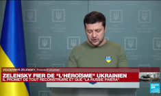 Ukraine : Zelensky promet de tout reconstruire et que la Russie paiera