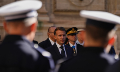 Le président Emmanuel Macron à Marseille le 26 octobre 2026 ( POOL / Aurelien Morissard )