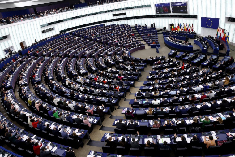 Le Parlement européen à Strasbourg. ( AFP / FREDERICK FLORIN )