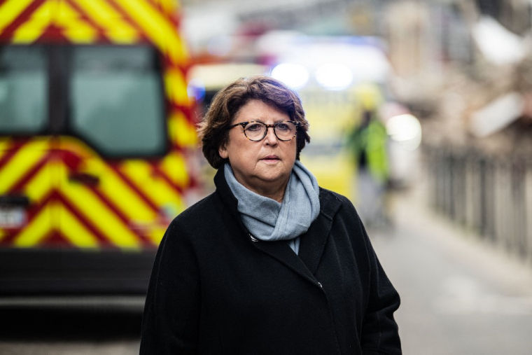 Martine Aubry à Lille, le 12 novembre 2022. ( AFP / SAMEER AL-DOUMY )