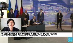 Guerre en Ukraine : Volodymyr Zelensky a signé un pacte de sécurité avec le chancelier allemand Olaf Scholz
