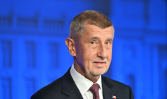 Le chef du parti ANO, Andrej Babis, le 1er octobre 2025 à Prague, en République tchèque ( AFP / Michal Cizek )