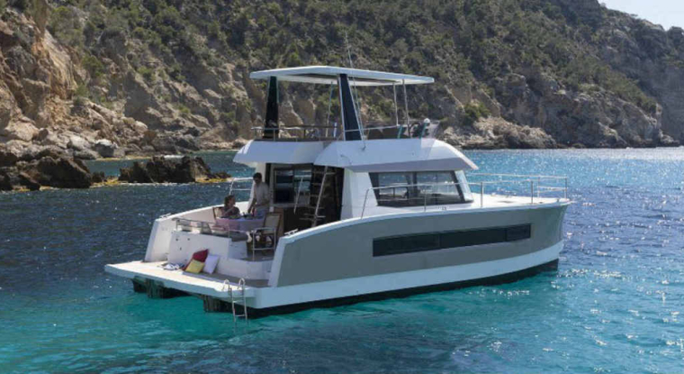 À la Bourse de Paris, l'action Fountaine Pajot montait de plus de 5% ce mardi, à 141,50 euros. (© Fountaine Pajot)