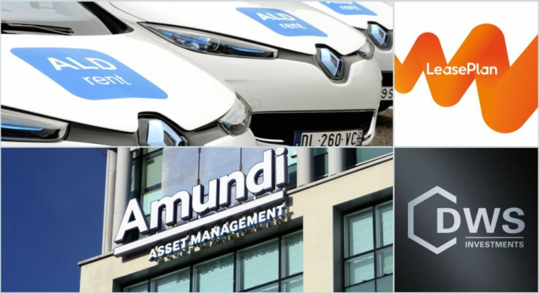 ALD et Amundi ne seront bientôt plus les seuls acteurs cotés de leur secteur. (© ALD / Amundi / DWS / Leaseplan / Facebook)