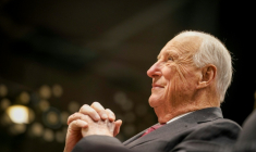 Cette photo prise le 4 février 2026 à Oslo, en Norvège, montre le roi Harald V de Norvège lors de l'inauguration d'un centre de formation et de réhabilitation pour les malades du cancer sur le campus du Radiumhospitalet à Oslo en Norvège. ( NTB / Thomas Fure )