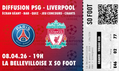 PSG - Liverpool : prends ta place pour la soirée projection So Foot !