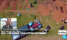 Ebola en RD Congo: l'épidémie est "loin d'être maîtrisée", alerte l'OMS