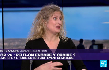 Climat : "On n'y arrivera pas si on continue à croire à une croissance infinie"