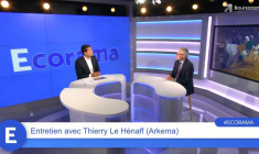 Thierry Le Hénaff (PDG d'Arkema) : "Le potentiel de rebond de notre action est très fort !"