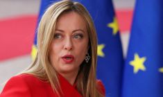 Photo d'archives de la présidente du Conseil italien Giorgia Meloni