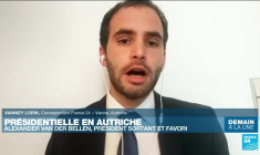 Présidentielle en Autriche : Alexander Van Der Bellen, président sortant et favori