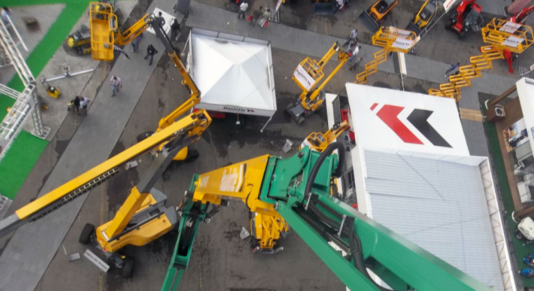 Un stand Haulotte. (© Haulotte Group)