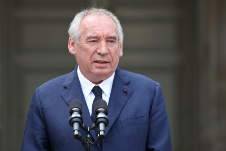 L'ancien Premier ministre François Bayrou à Matignon à Paris le 10 septembre 2025 ( POOL / Ludovic MARIN )