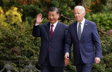 Le président américain Joe Biden rencontre le président chinois Xi Jinping en marge du sommet de l'APEC, à Woodside